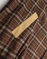 Embroidered contrasting color couple jacket