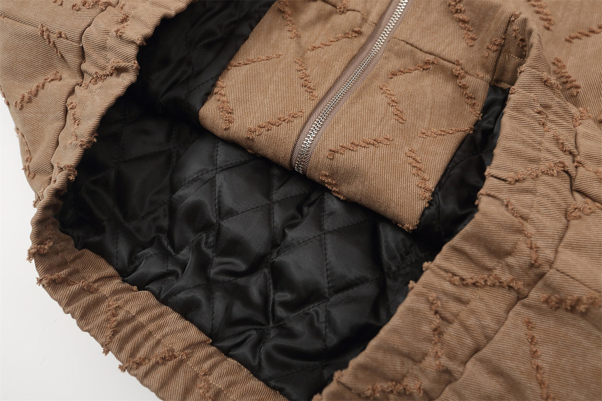 vintage quilted jacket