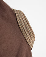 Stitched contrasting color couple's jacket