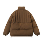 Retro reversible cotton jacket