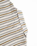 striped short-sleeved shirt