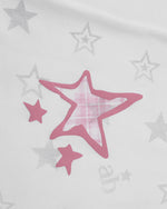 Star print short sleeve