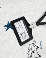 Cute cat embroidery fake two-piece sweatshirt