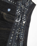 Loose waistband printed shorts