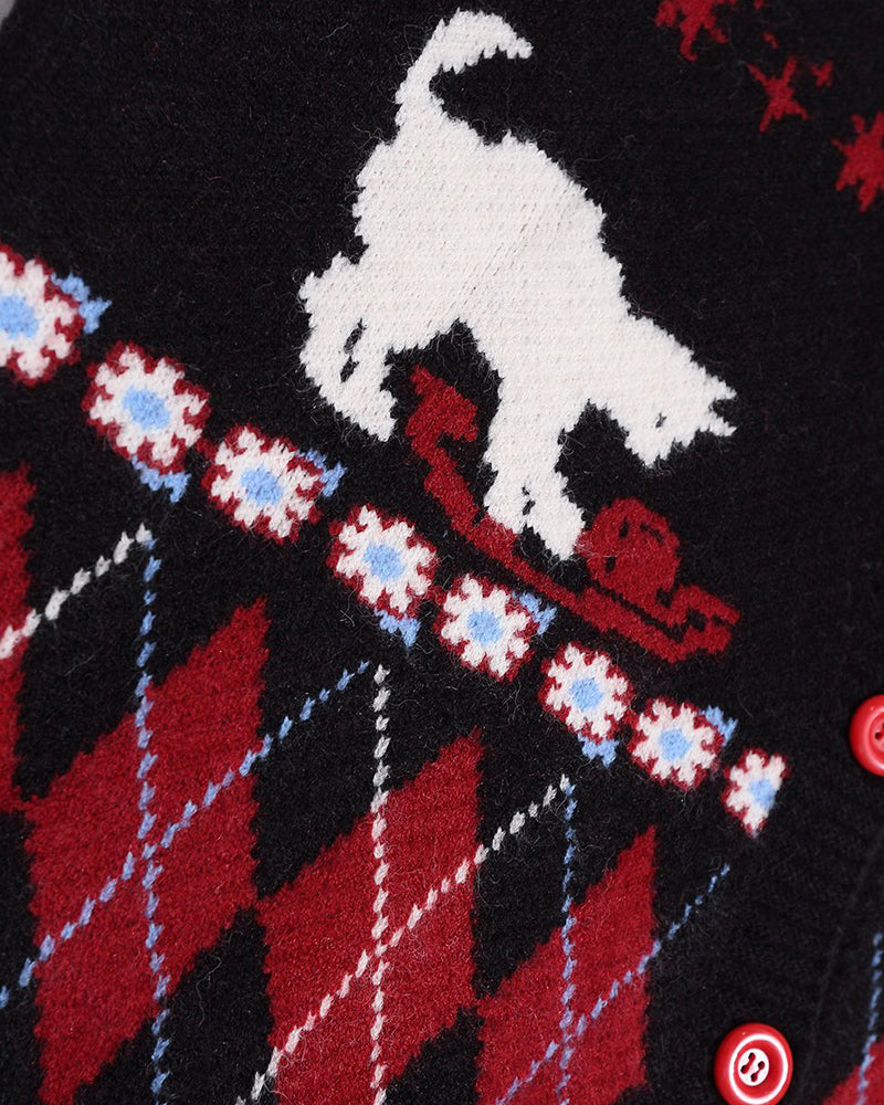 趣味卡通針織衫