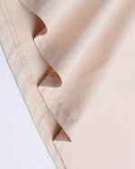 Contrast color kitten short sleeves