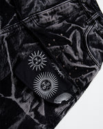 休閑個性牛仔長褲