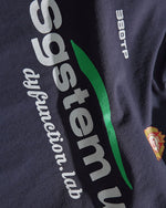 Color-blocked faux two-piece long-sleeved sports top