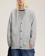 復古學院風毛衣外套