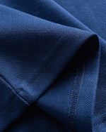 Stripe embroidered polo short sleeves