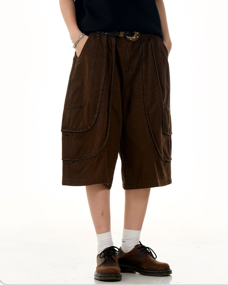 Casual straight shorts