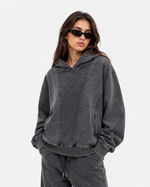 Distressed hoodie
