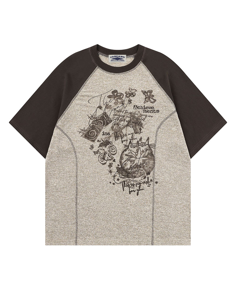 復古休閑百搭短袖