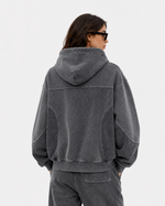 Distressed hoodie