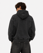 Distressed hoodie