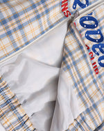 復古格子情侶外套