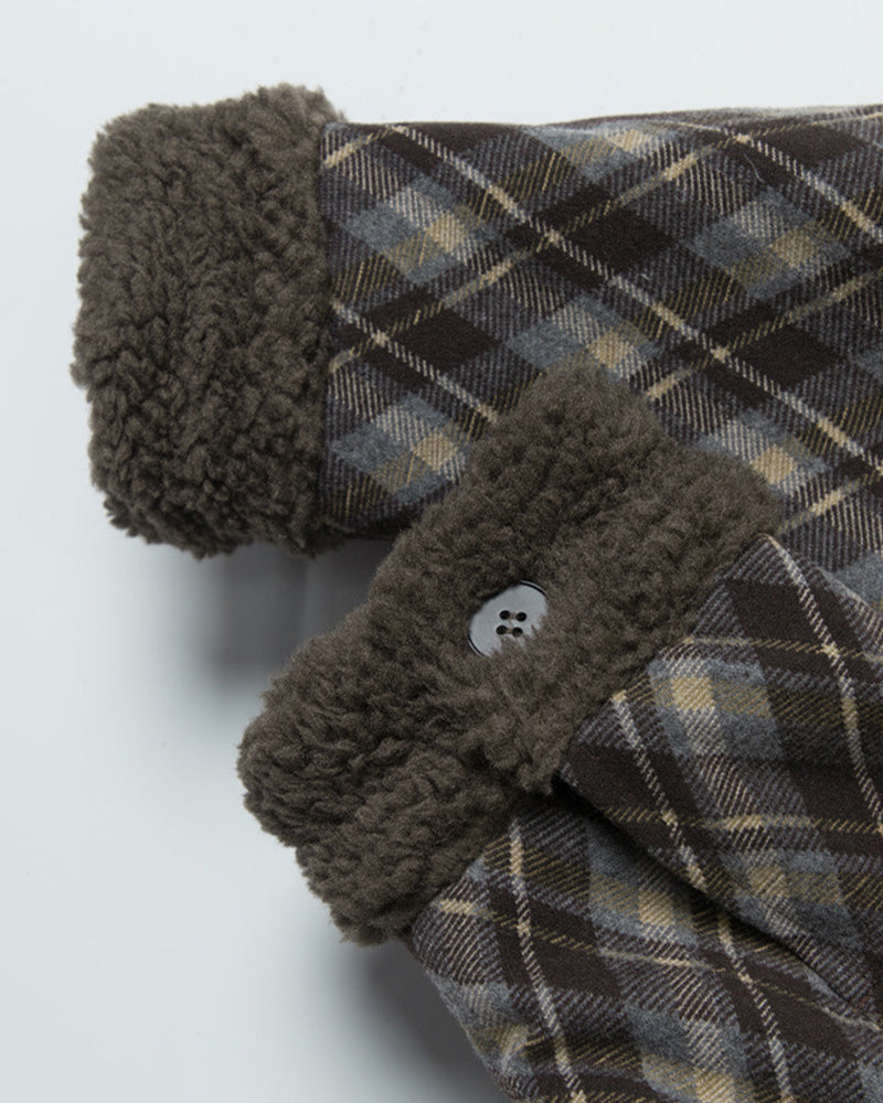 램스울 패치워크 코트