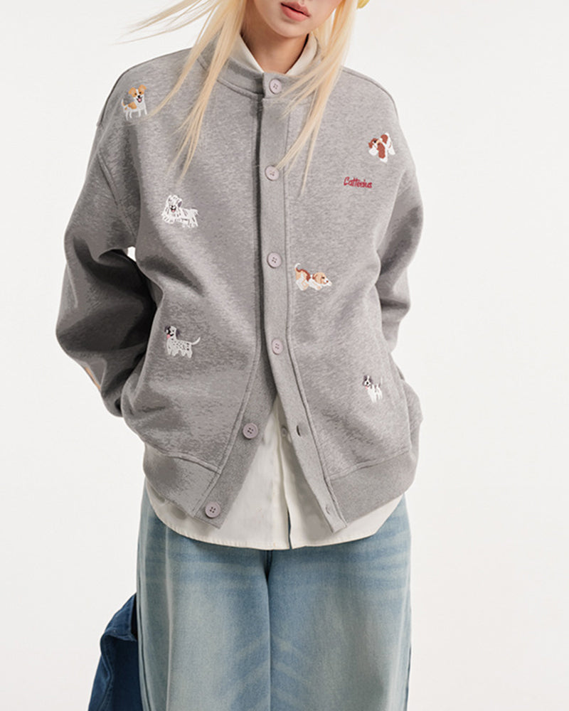 Cute Puppy Sweater Jacket