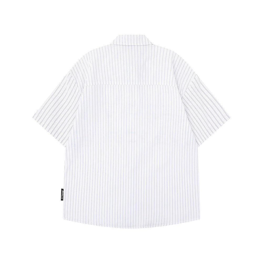 卡通小狗短袖襯衫