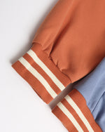 Contrast color lettering versatile jacket