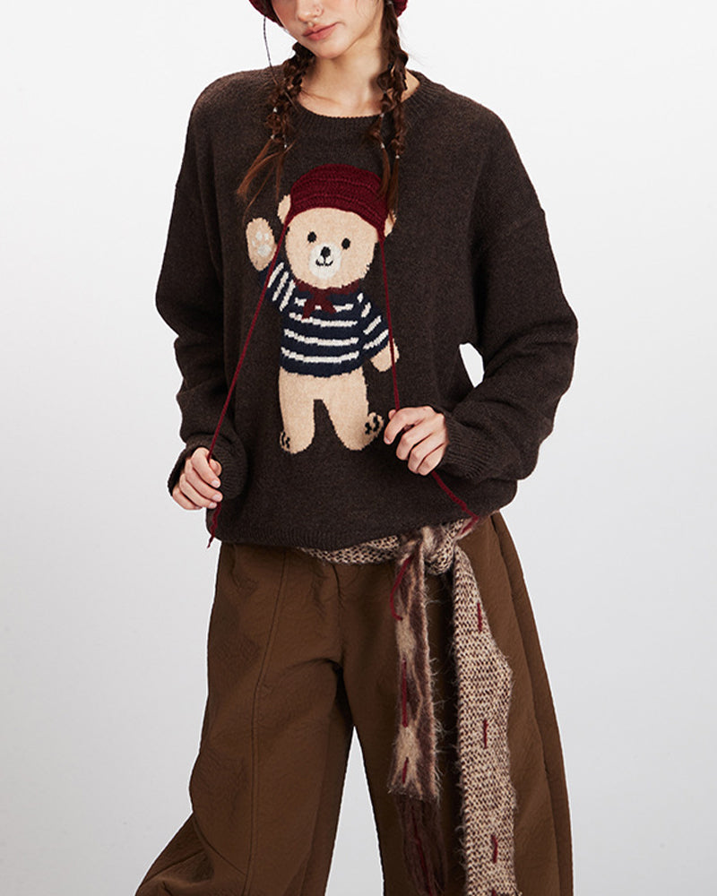 베어 커플 니트웨어