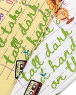 귀여운 프린트의 반소매