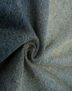 Paneled distressed cropped shorts