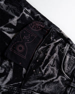 休閑個性牛仔長褲