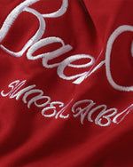 레트로 패치워크 캐주얼 반팔