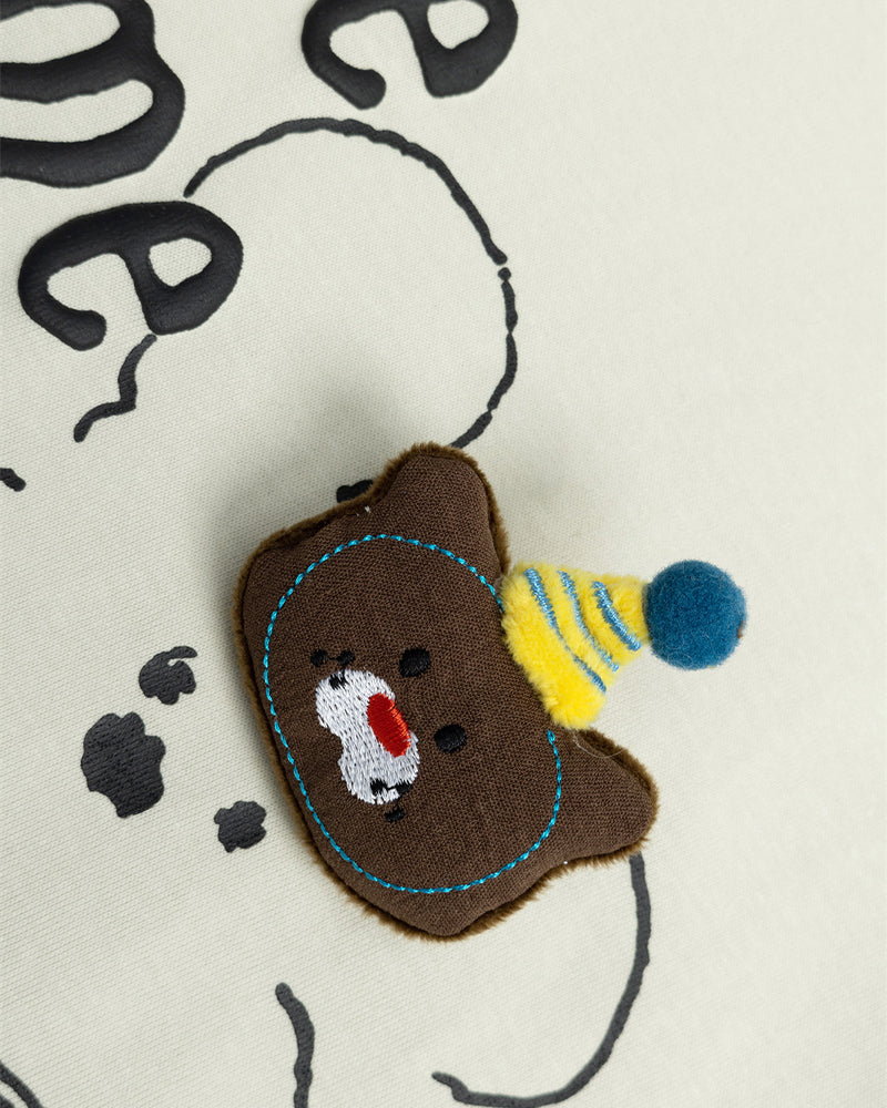 Retro cute bear short sleeves