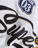 레트로 콘트라스트 폴로 반소매