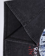 레트로 프린트 반소매