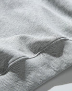 Solid color faux two-piece sweatshirt