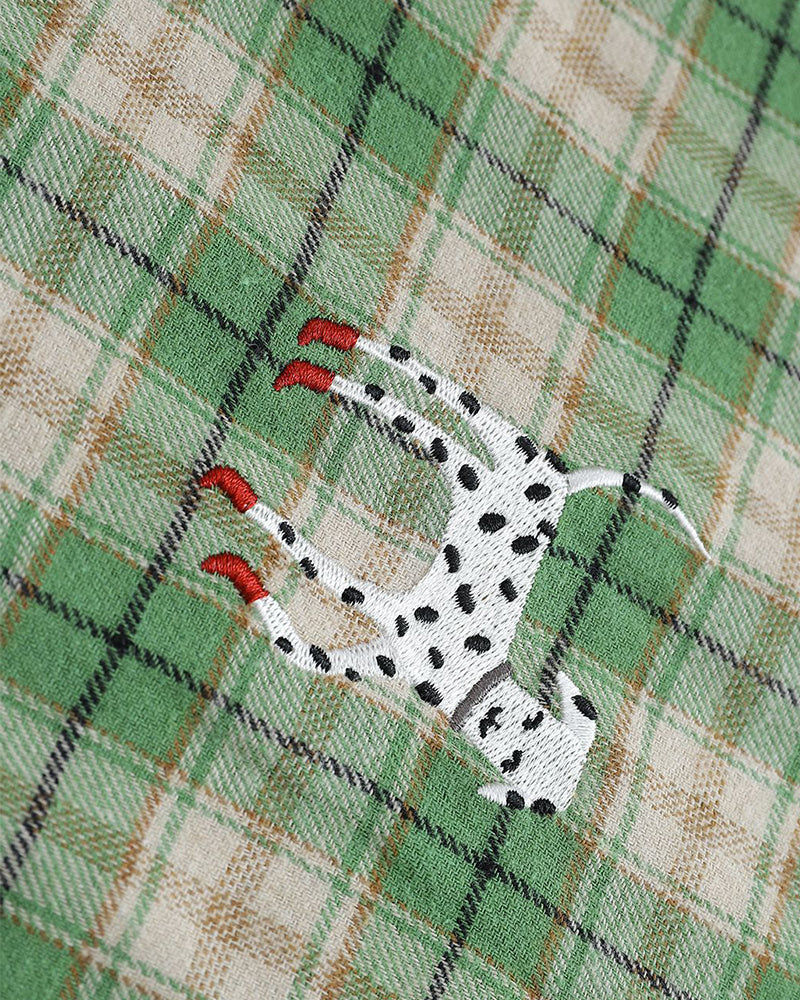 可愛小狗長袖襯衫