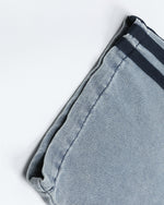 워시드 데님 반팔