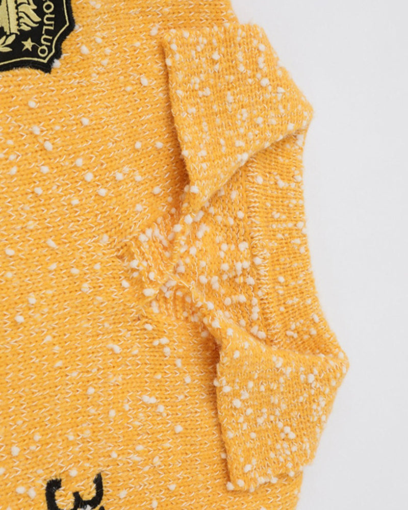 빈티지 캐주얼 커플 스웨터