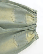 Fun straight-leg denim pants