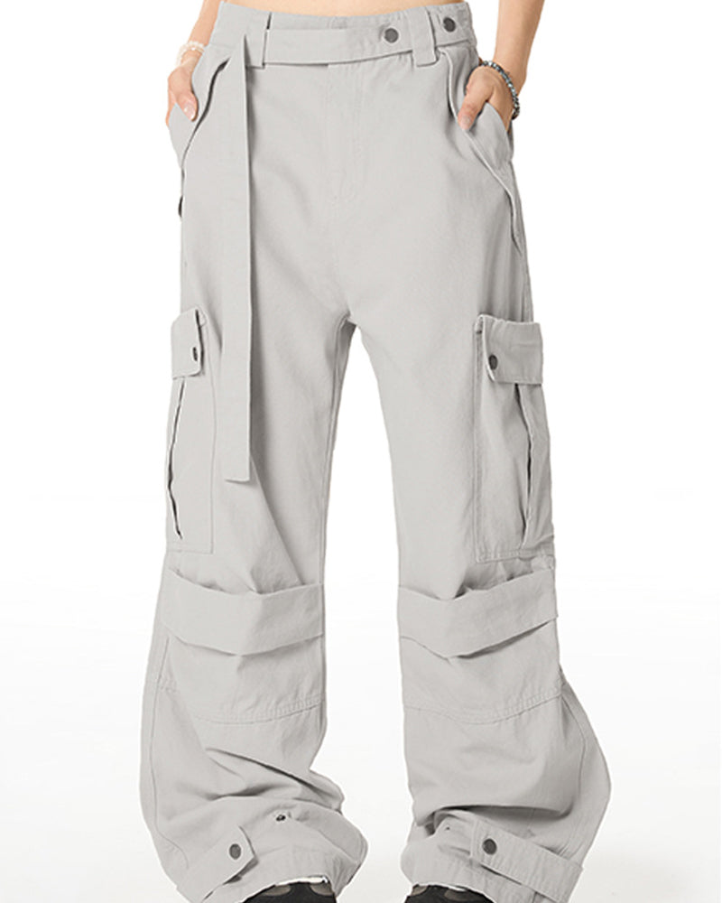 Vintage casual cargo trousers