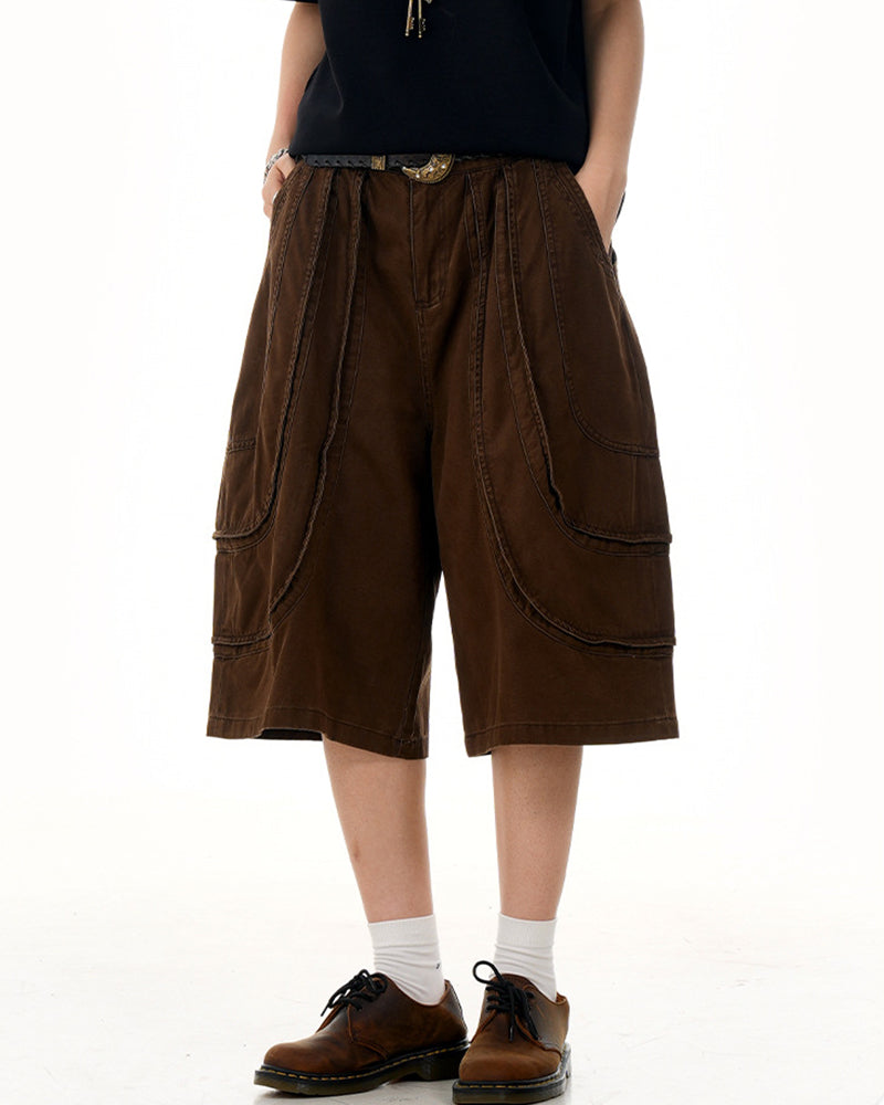 Casual straight shorts