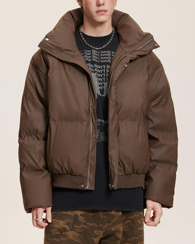 Retro thickened warm jacket