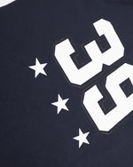 레트로 콘트라스트 반소매