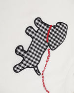 Spliced design short sleeves (women's)