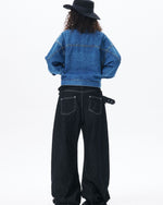 빈티지 쇼트 데님 재킷