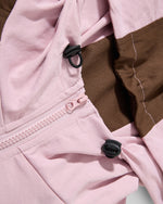 Retro patchwork couple jackets