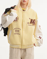 embroidered baseball jacket