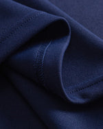 Contrast color polo short sleeve