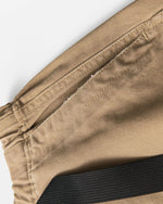 Solid color retro casual pants