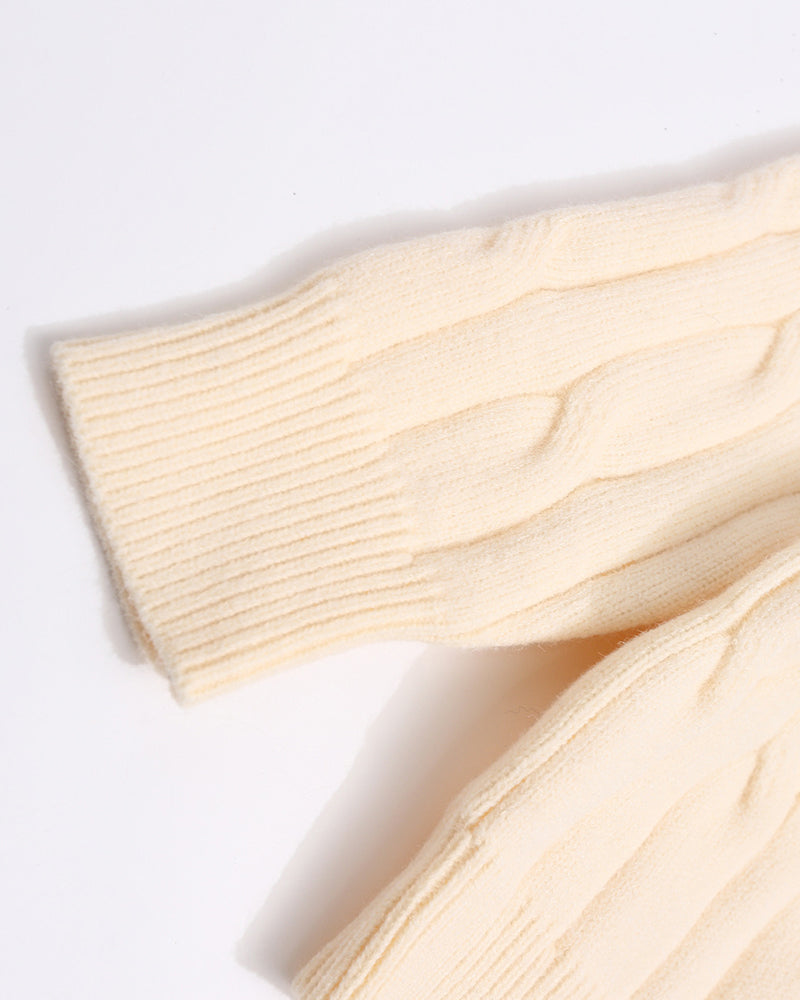 可愛小兔連帽針織衫