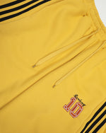 embroidered paneled trousers