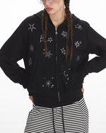 燙鉆連帽衛衣外套